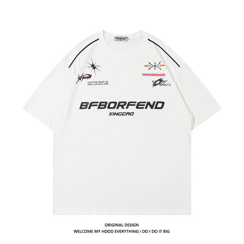 Cotton Ins Retro Short Sleeve T- shirt