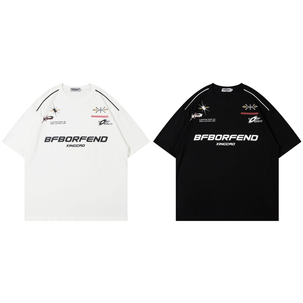 Cotton Ins Retro Short Sleeve T- shirt