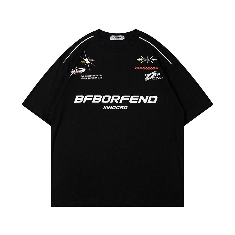 Cotton Ins Retro Short Sleeve T- shirt