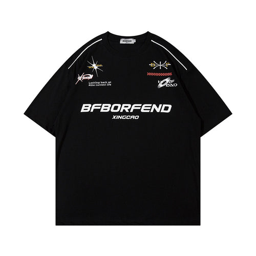 Cotton Ins Retro Short Sleeve T- shirt